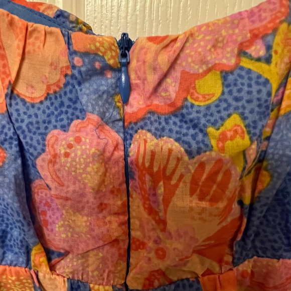 Olivaceous size small floral summery mini dress. - Picture 4 of 7